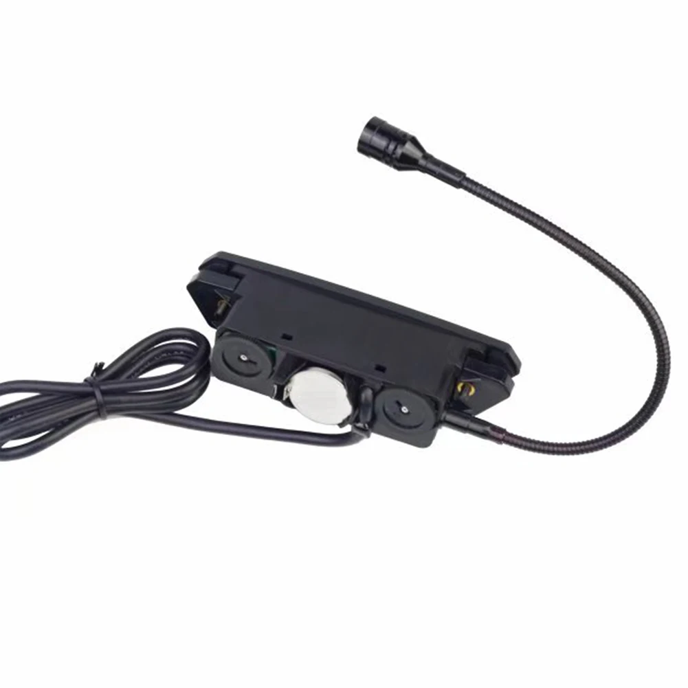 1 Set Skysonic T-902 Active Acoustic Guitar Pickup With Microphone Tone Colour Volume Control Soundhole Pickup System