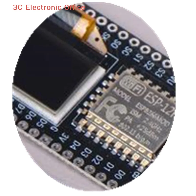 

[3CS] Плата для разработки ESP8266 с 0,96-дюймовым OLED-дисплеем, защитным корпусом, модулем Wi-Fi CH340 ESP12E, Type-C