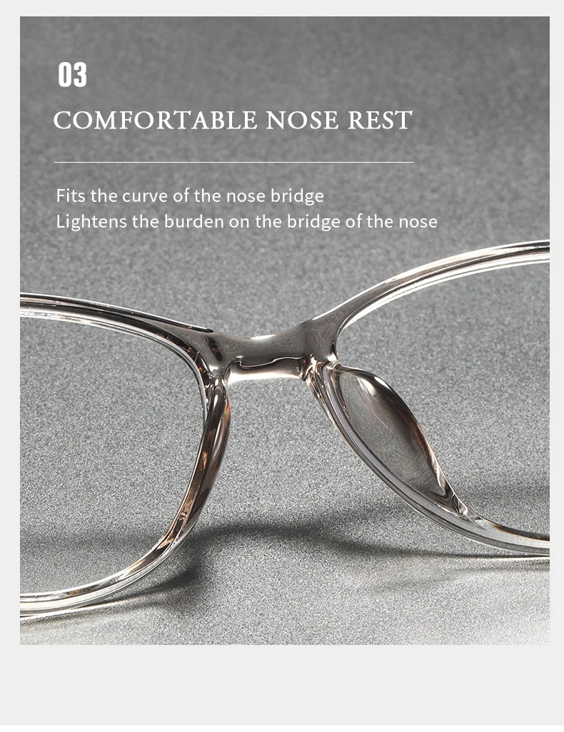 Neue Modische Markendesign Retro Katzenaugen-Rahmen Kurzsichtigkeits-Brille mit Sehstärke Photochromatisch Anti-Blaulicht Damen Astigmatismus-Brillen – Detail 7