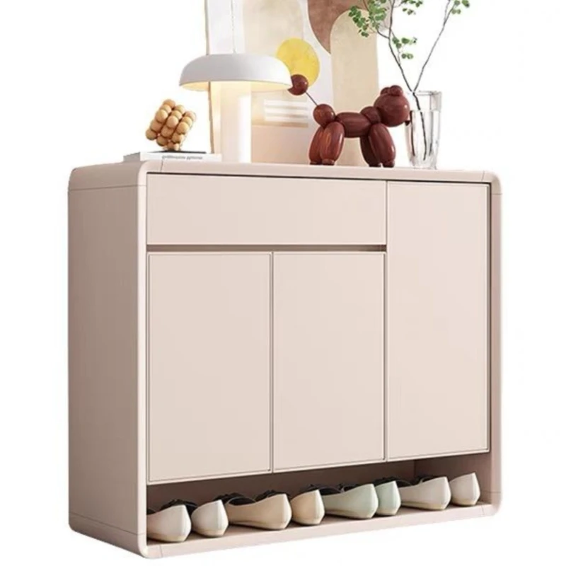 

Cream Wind House hold Door Larg e Cap acity Waterproof Sunscreen B alcony Locke r B alcony Storage Cabinet