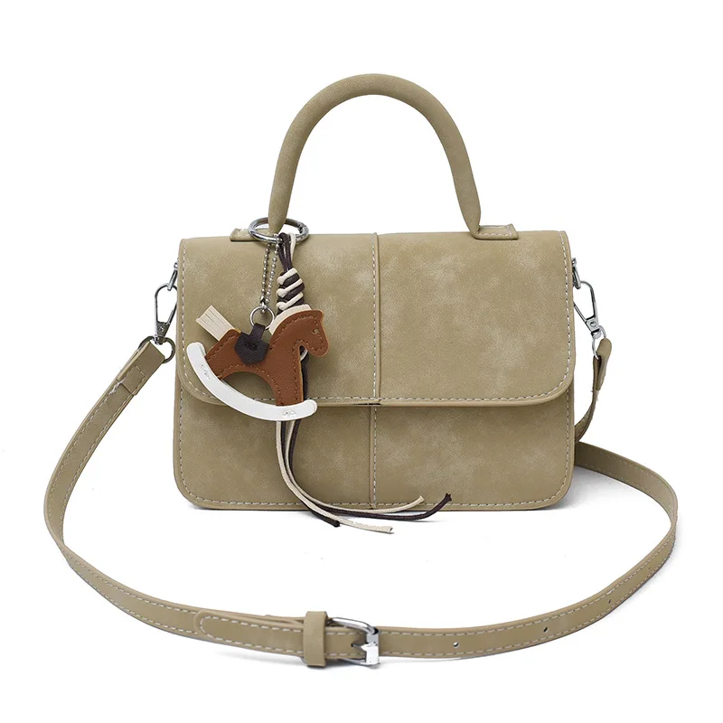 

Ретро-мода, простая тенденция, маленькая квадратная сумка, однотонная женская сумка