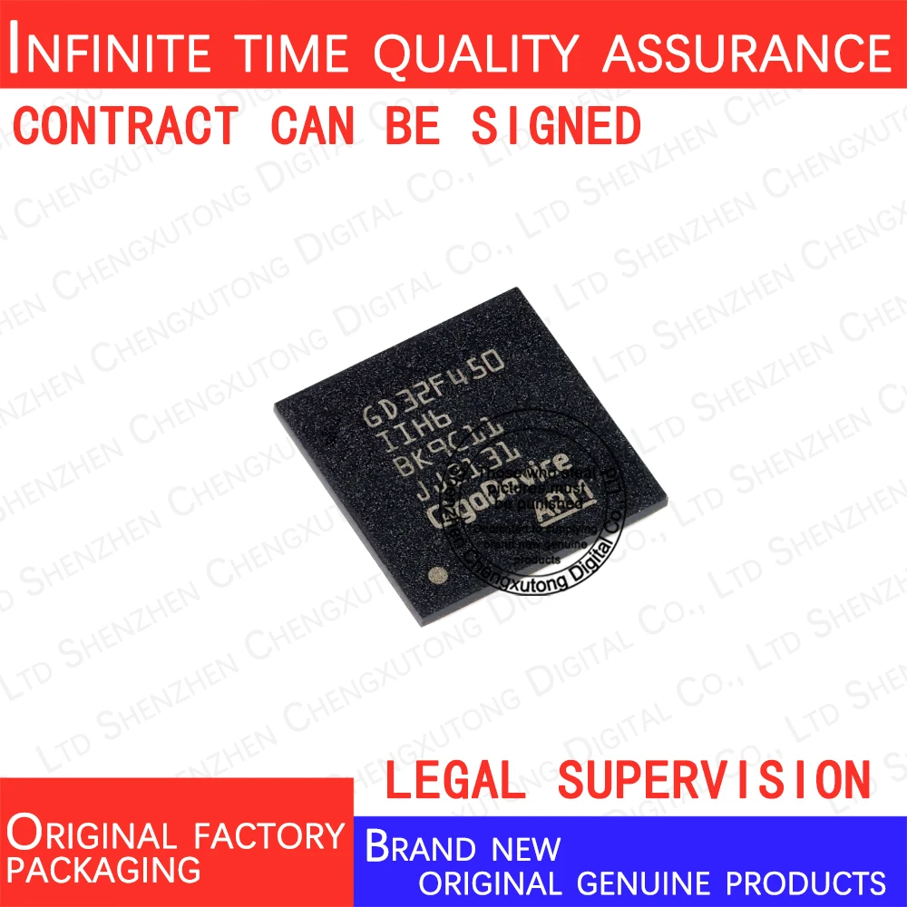 

GD32F450IIH6 BGA 100% genuine stock in brand new original packaging