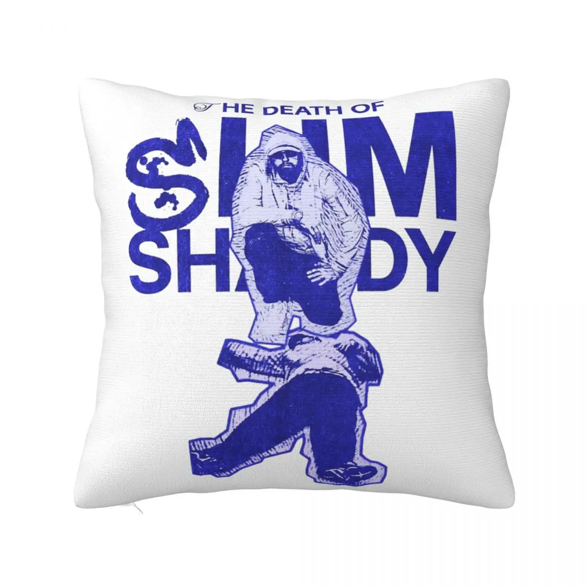 Eminem The Death Of Slim Shady Pillowcase Double-sided Printing Polyester Cushion Cover Decoration Pillow Case Cover Bed Zipper