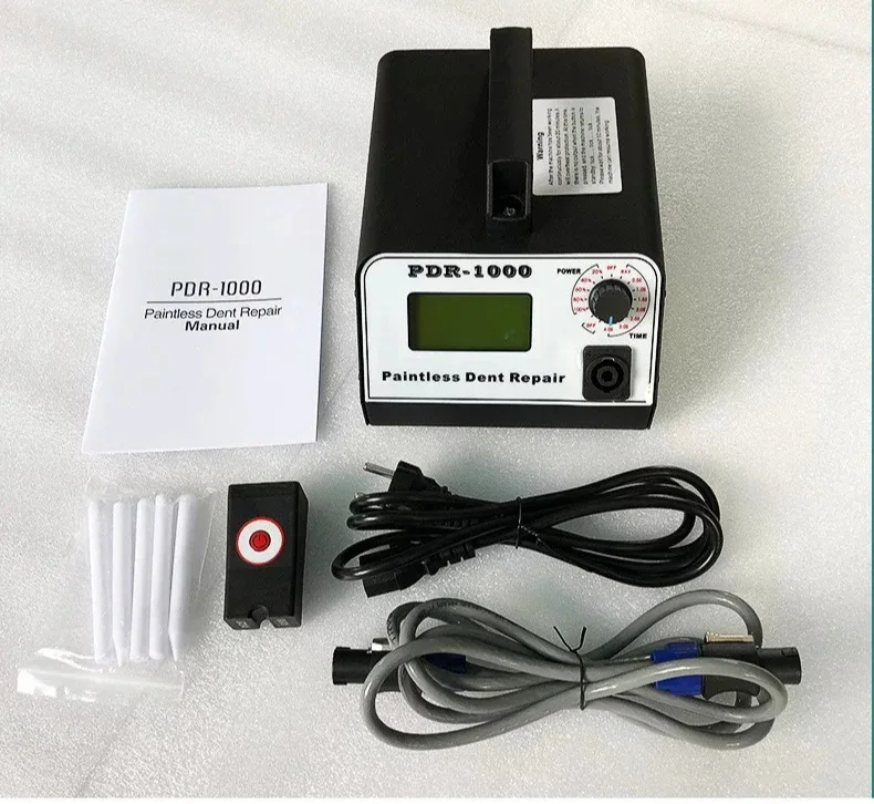 PDR-1000 Auto Dent Repair Tool Electromagnetic Paintless Ding Removal Device Safe on Paint Body Shop