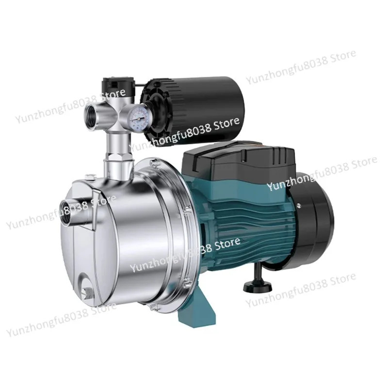 

220V 50Hz Jet Pump Stainless Steel Self-priming Pump Tap Water Booster Pump Silent Household Automatic Suction Pumps