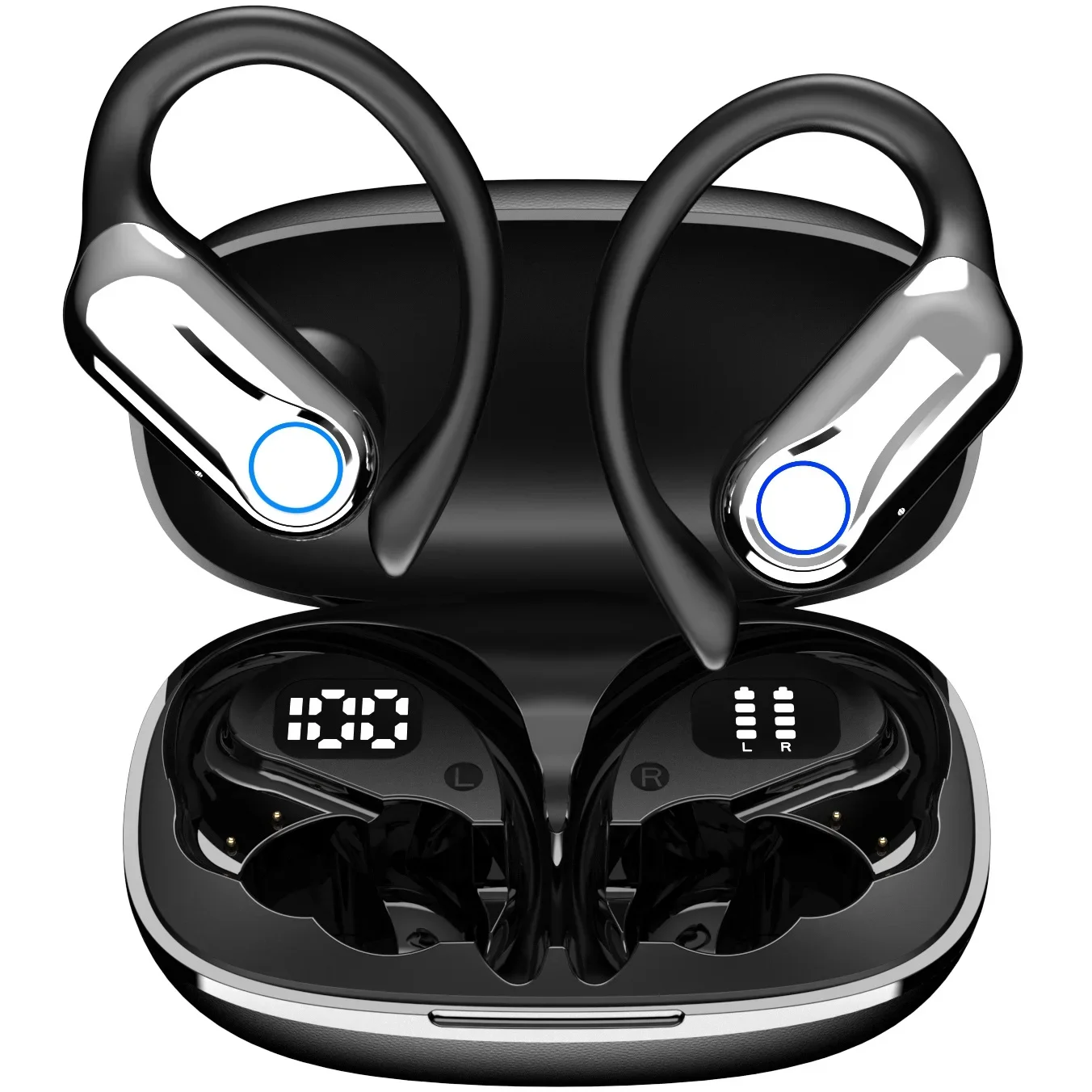 NEW True Wireless Bluetooth 5.4 Headphones Noise Reduction Sport Hifi Sound Earphones Low Latency Earbuds With ENC Mic Headset