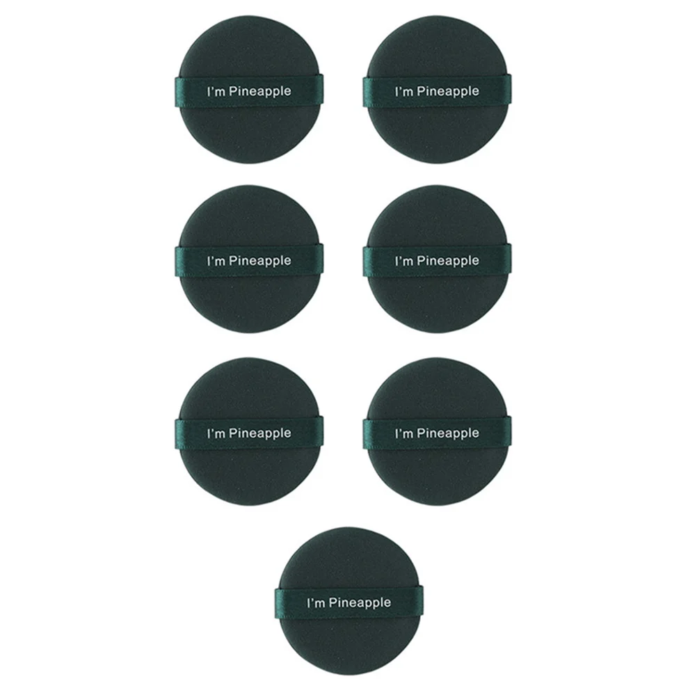 7Pcs Makeup Sponge Puff Wet Dry Powder Tool Loose Powder Face Foundation Puff for Quick Even