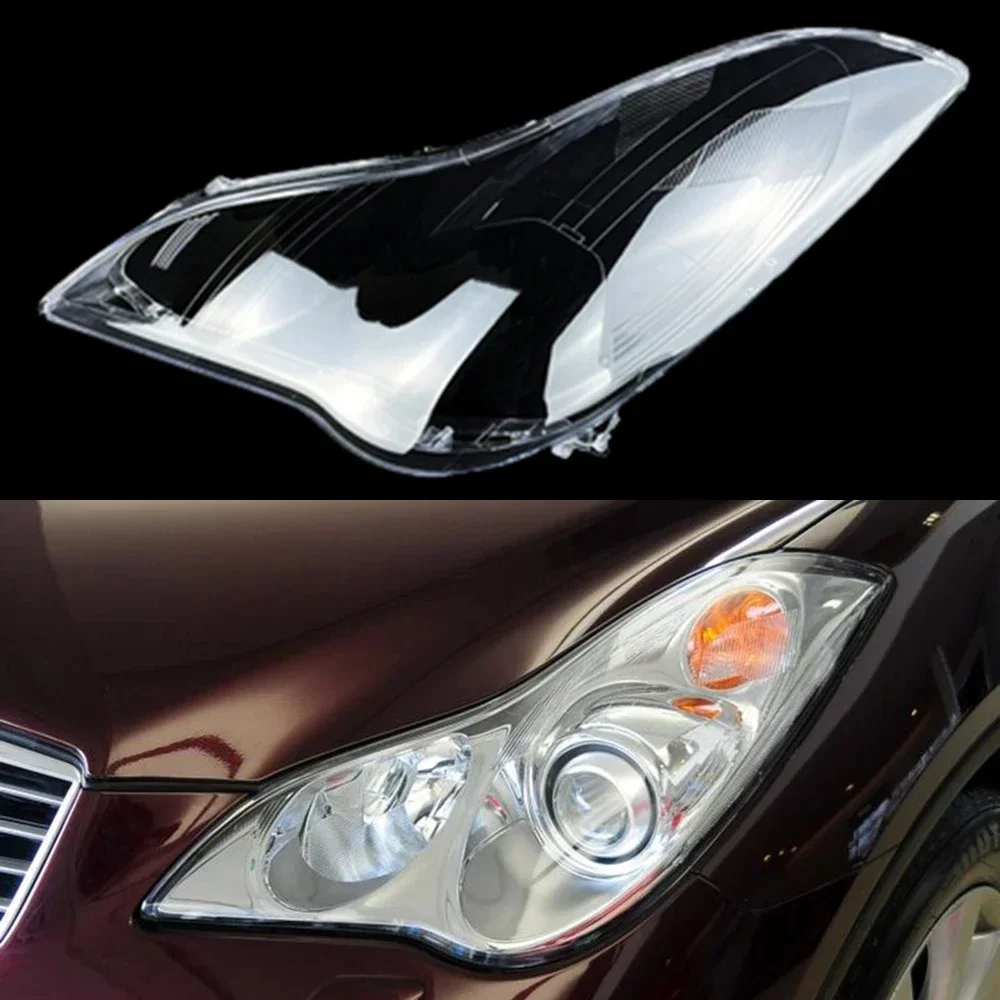 

For Infiniti QX50 EX25 EX35 Car Front Headlight Cover Headlamp Lampshade Lampcover Head Lamp Light Glass Lens Shell 2008~2015