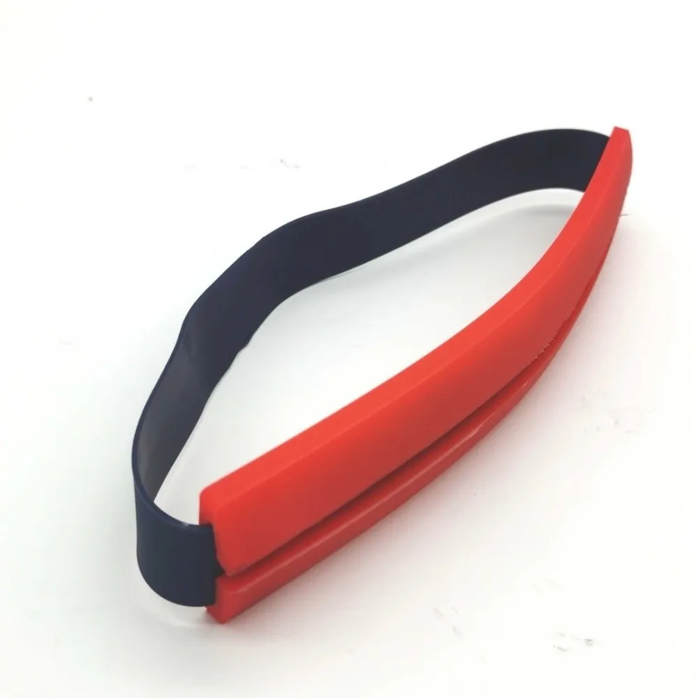 New Adjustable Neck Line Hair Styler Reusable Professional Hair Trimming Guide Red Neckline Shaving Template For Men