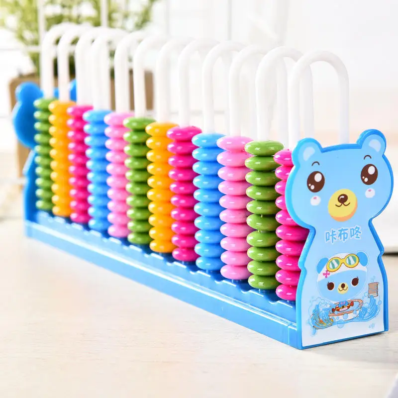 12Digits Early Education Colorful Calculation Frame Abacus Practice Digital Exercise Think For Preschool Kid Student Supplies