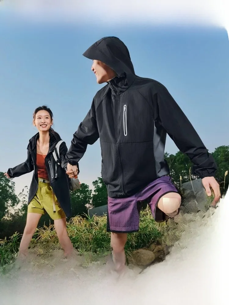 

Banana Le 2025 New Lightweight Qui-Dry Spring Summer Ice Silk Cool Feeling Outdoor Travel ex Sun Protection Jaet