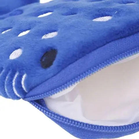 Cartoon Plush Shark Coin Purse For Kids Cute Animal Zero Wallet With Zipper Coin Bag Pendant Data Cable Storage Gift