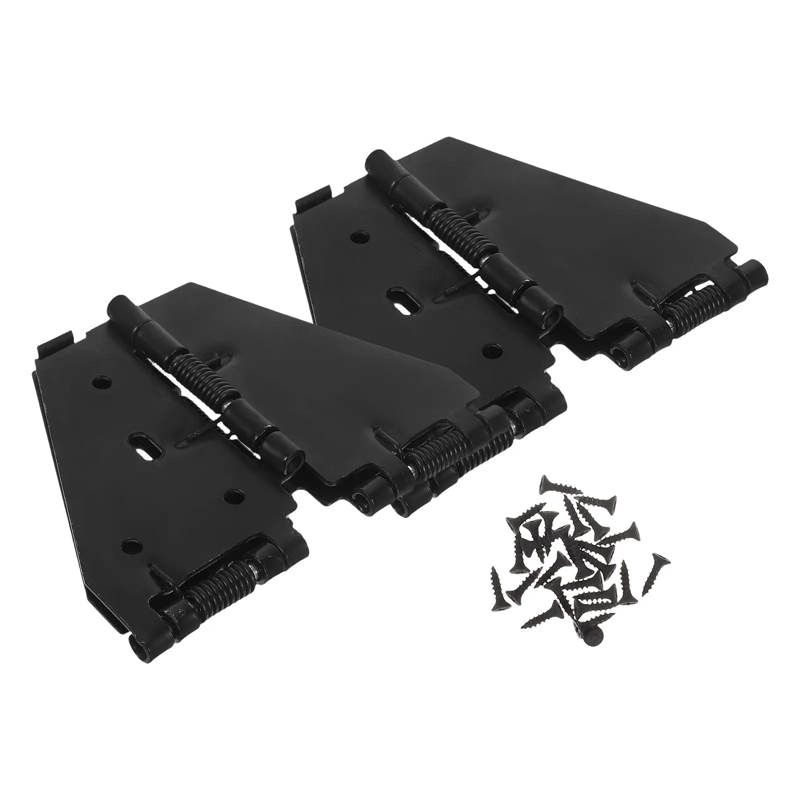 2Pcs Drop Leaf Table Hinges Folding Furniture Hardware Heavy Duty Spring Mechanism Silent Smooth Operation Adjustable
