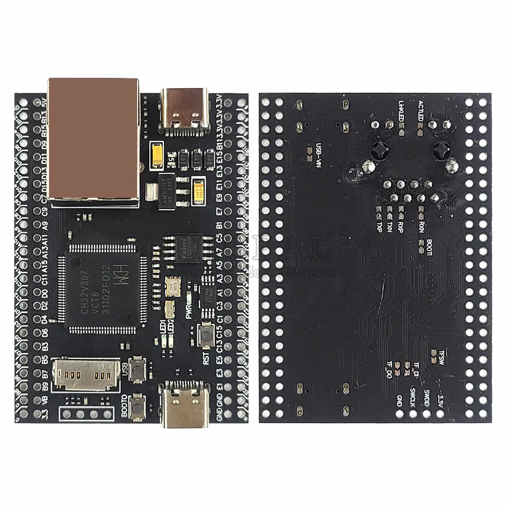 CH32V307VCT6 Development Board RISCV Core Controller MCU 32-Bit for RT-Thread TYPE-C USB2.0 OTG