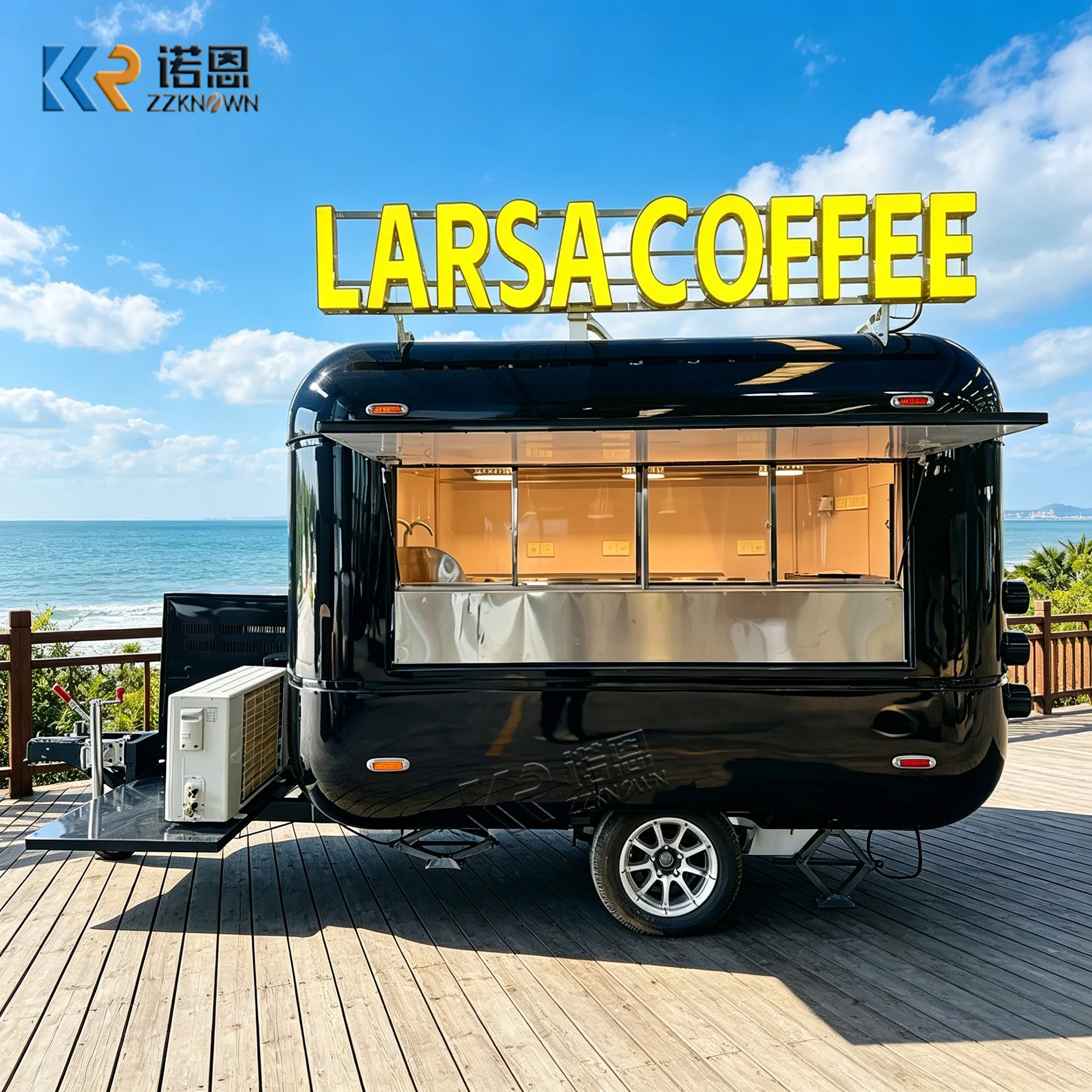 

Custom Hot Dog Trailer Factory Direct Food Truck Premium Mobile Commercial Catering Kitchen Food Trailer For Mobile Catering