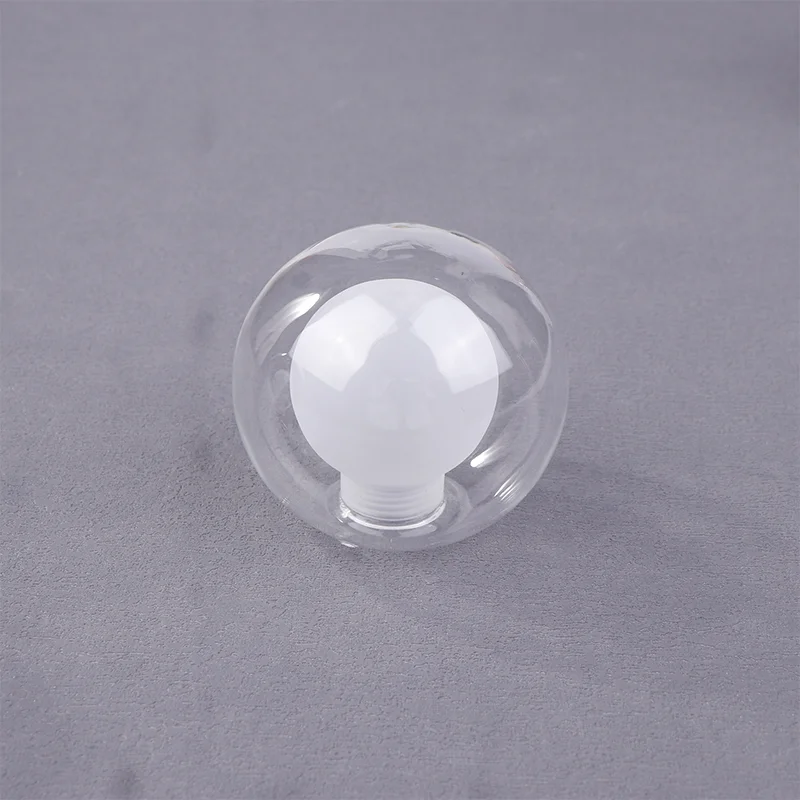 الكرة في الكرة G9 غلوب غطاء زجاجي استبدال واضح الأبيض D80mm D100mm D120mm مجرب افتتاح عاكس الضوء G9 غطاء