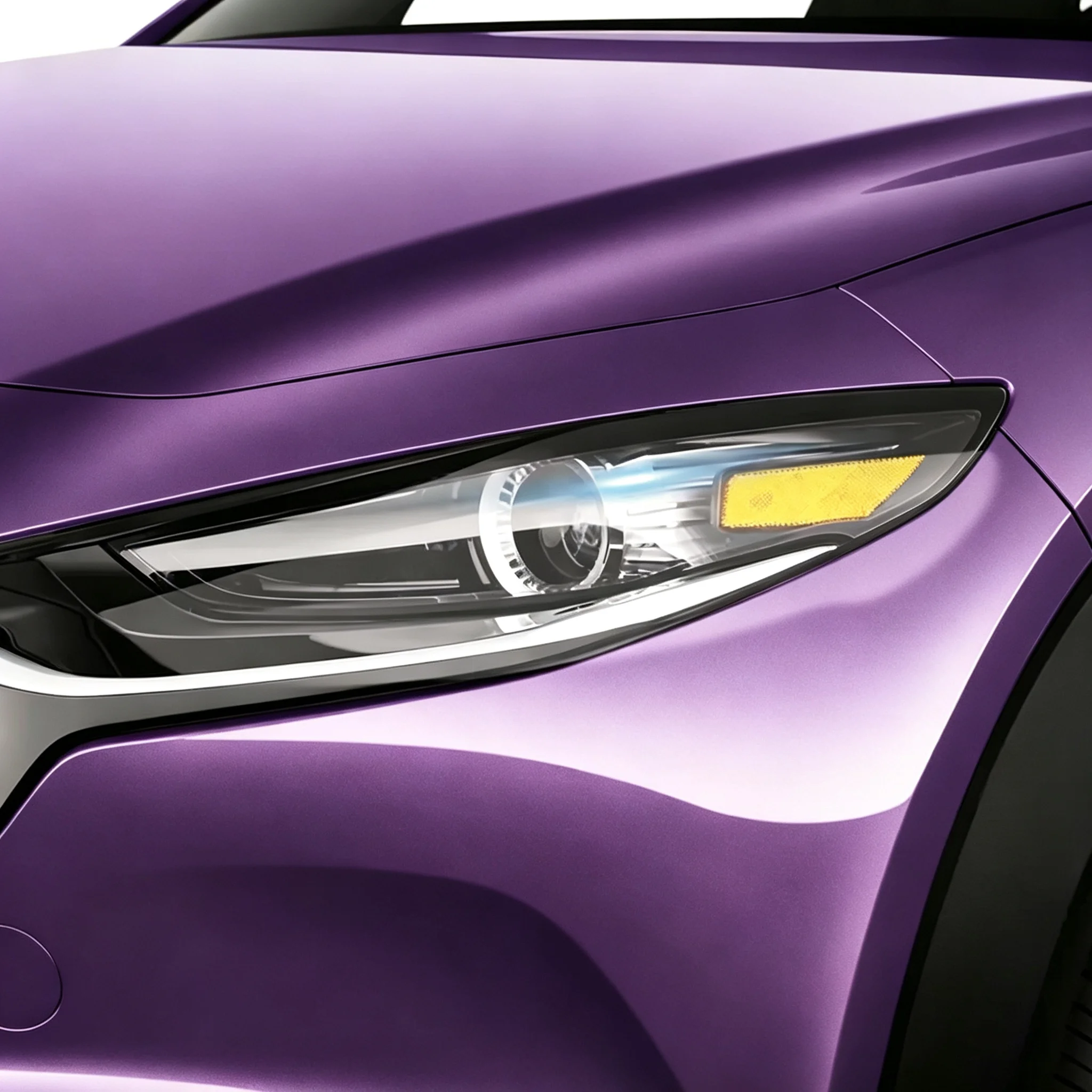Für Mazda CX30 CX-30 2020-2025 Auto Transparente TPU-Schutzfolie Scheinwerfer Rückspiegel Folie B- und C-Säulen PPF Anti-Kratz-Folie – Detail 2