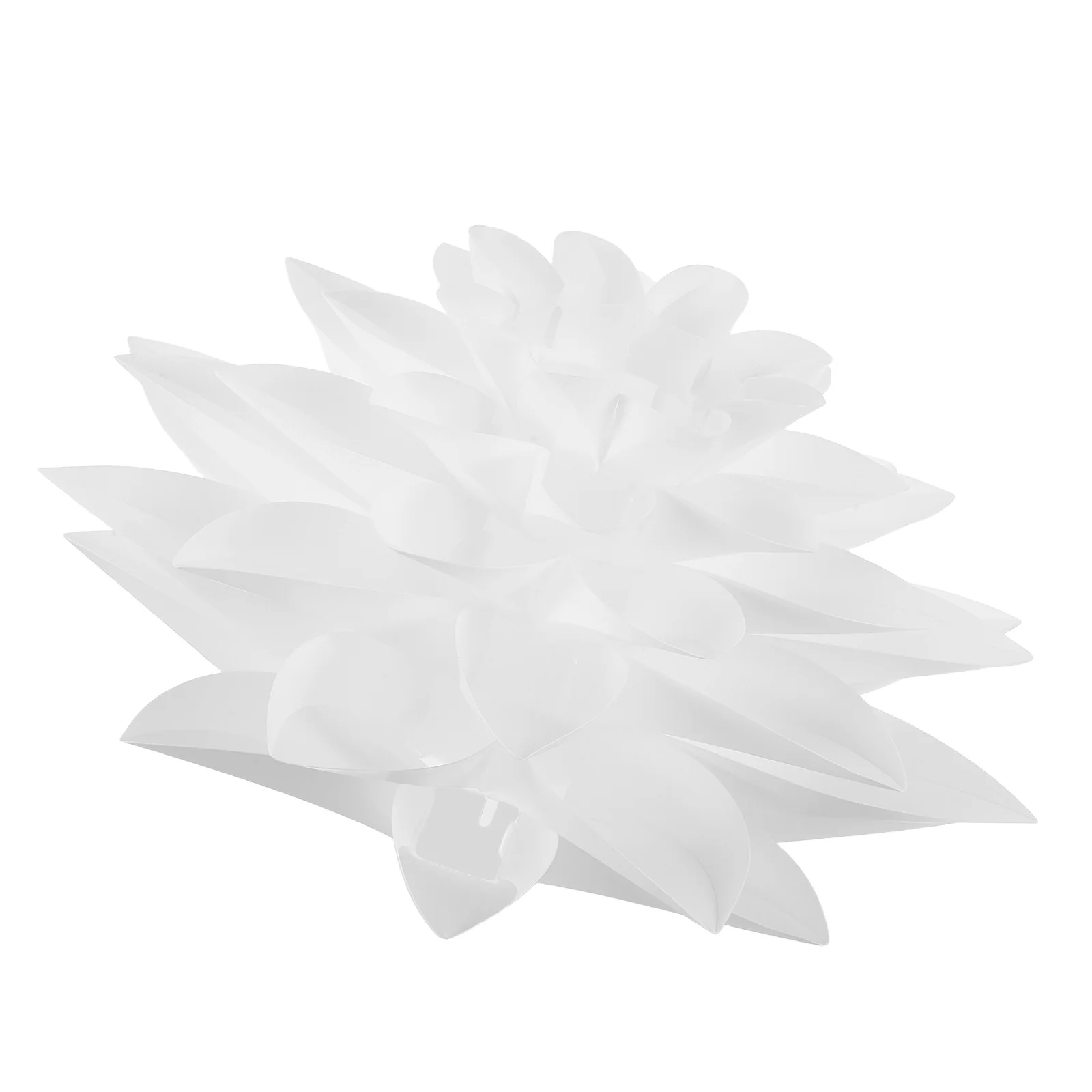 قابل للتعديل لوتس على شكل PP غطاء مصباح لتركيبات لمبة LED سهلة التنظيف الزخرفية سقف قلادة لغز ضوء الحدث المنزلي