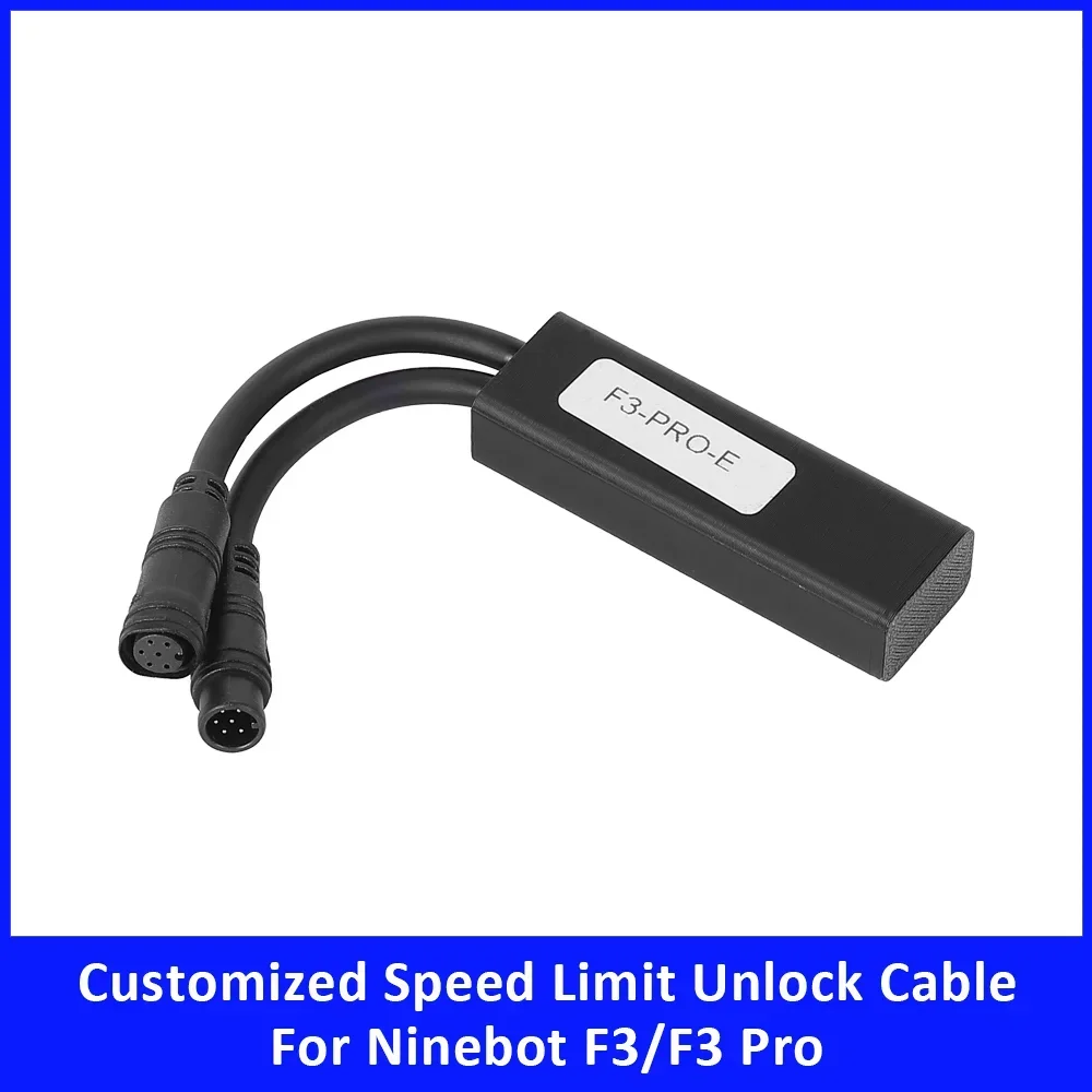

Customized Speed Unlock Cable Up To 40km/h Derestrict Line for Ninebot F3E F3D F3 ProE F3 ProD Scooter Modification Accessories