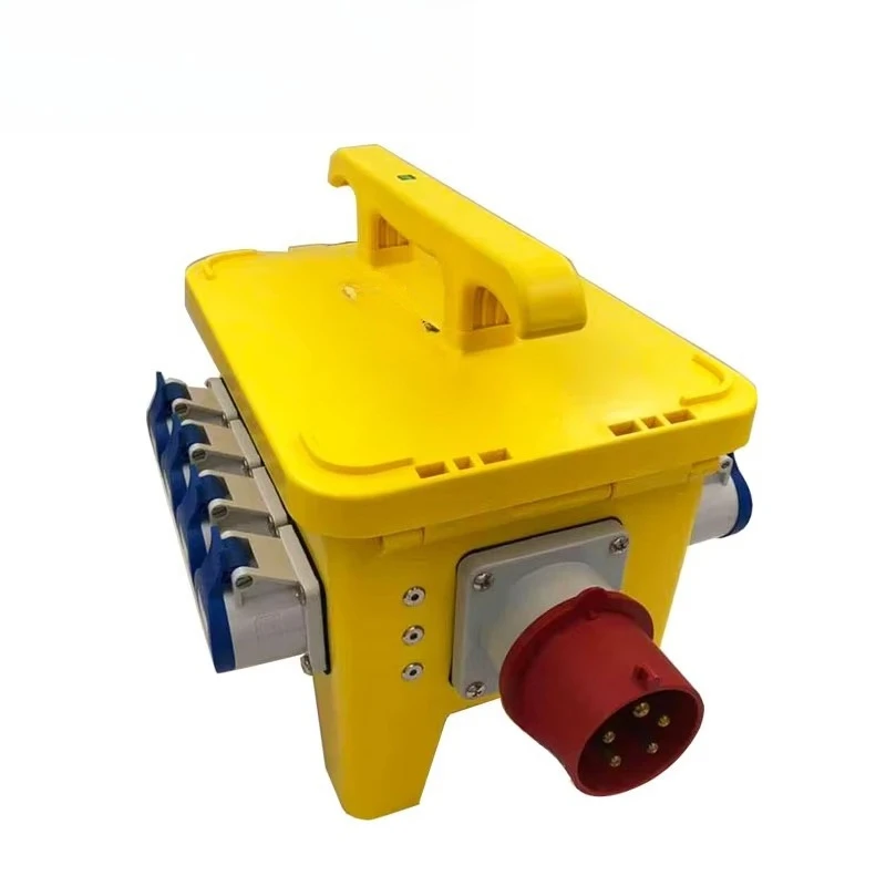 

Power Distribution Distro Box for Stage Light, Sound Equipment, 10 Way Output, 16A, 3P