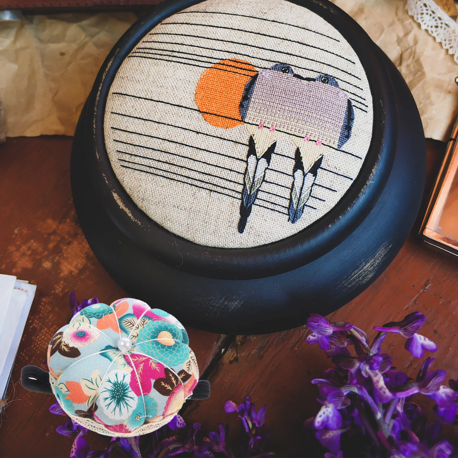 

3 Pcs Wrist Straps Needle Sewing Pin Holder Pincushion Cushions for Unique Pincushions The Cross