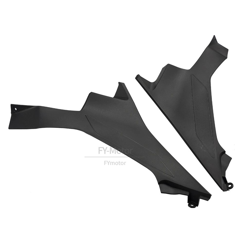 Motorcycle Seat Side Plate Fairings Covers black ABS plastic Fit For Kawasaki Ninja 400 EX400 2019