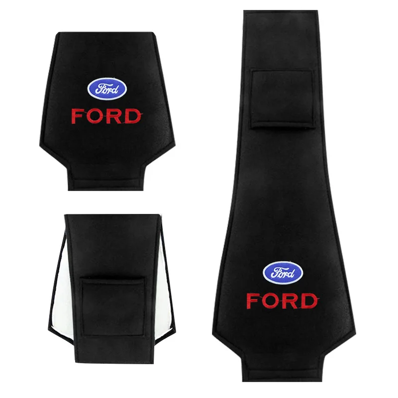 Sac de rangement pour appui-tête arrière de siège de voiture, 1/2 pièces, housse anti-poussière pour Ford Focus Mondeo MK2 MK4 MK3 Fiesta ST Line Kugo Transit