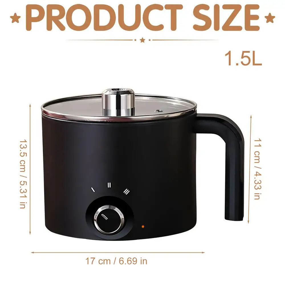 Wax Smeltkroes 1.5L Grote Rvs Elektrische Non-stick Kaars Maken Pot Smelten Werper voor Zeep Snoep Krijt ambachten