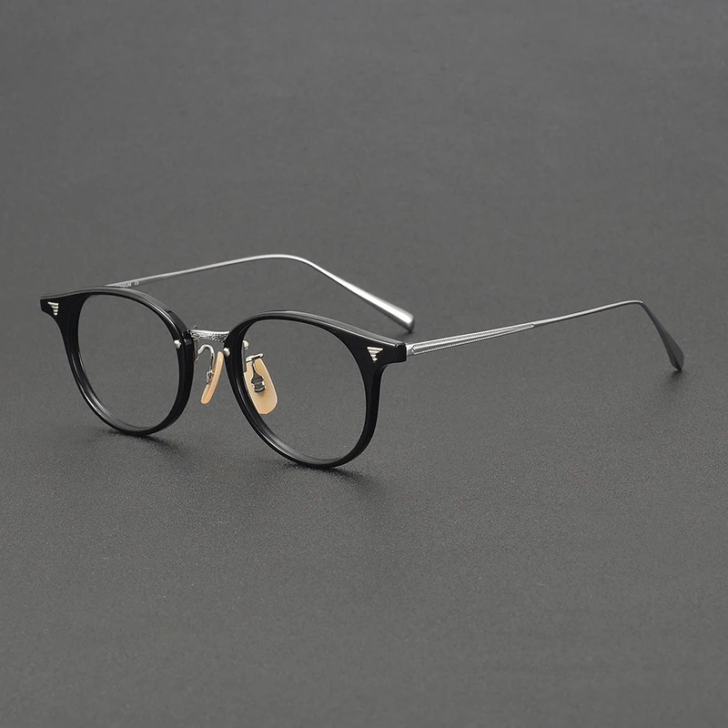 High Quality Acetate Titanium Optical Glasses Frame Men Women Luxury Brand Vintage Eyeglasses Computer Prescription Eyewear