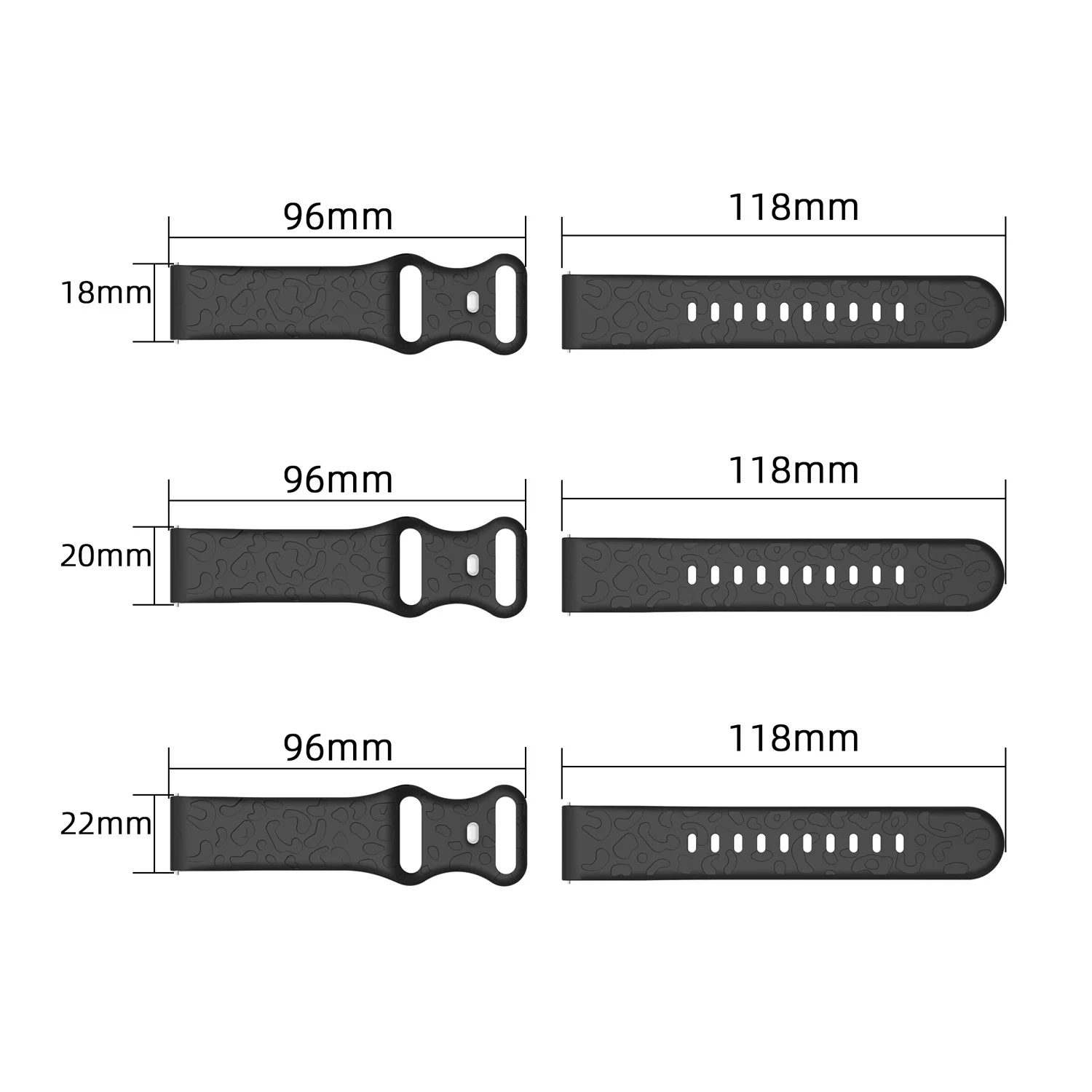 Quick Release Watchband For Samsung Galaxy Watch 46mm SM-R800 Band Silicon Strap For Samsung 42 SM-R810 Wristband