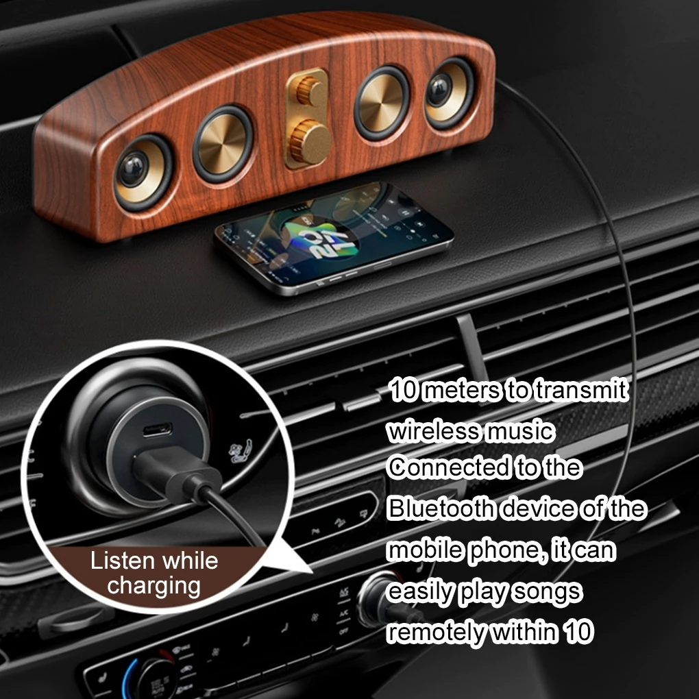 

Home Subwoofer Computer With Metal Tone Four Unit Large Speaker Sound And Switchable Between Wired navy blue