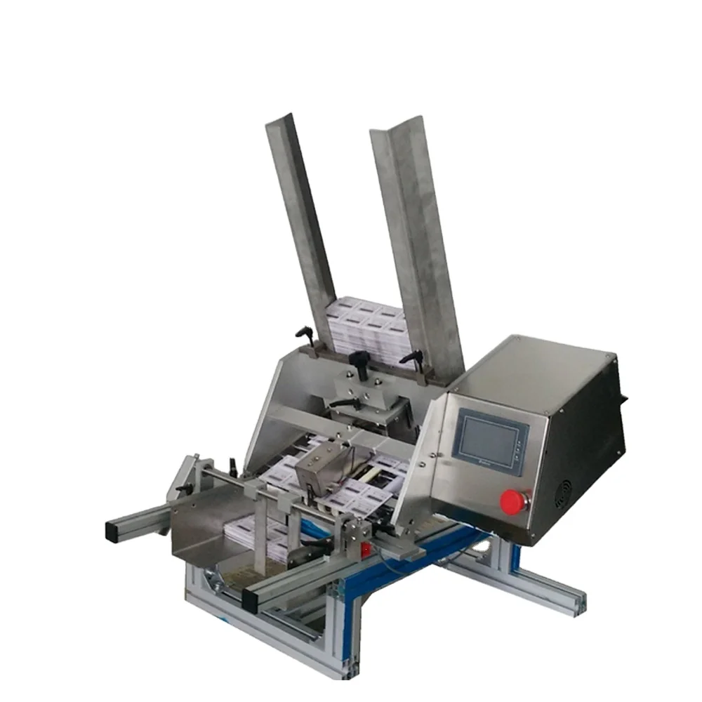 Zomagtc Automatic Page Paper Counting Card Feeder Machine Paper Counter Dispensing Card Dispenser Machine