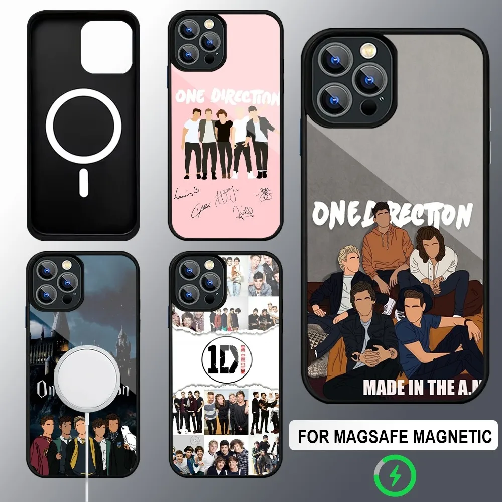 1D-one-Directions Phone Case Magsafe Wireless Charging Cases For IPhone 16 15 13 12 11 14 Pro Max Mini 8 Plus XS X XR