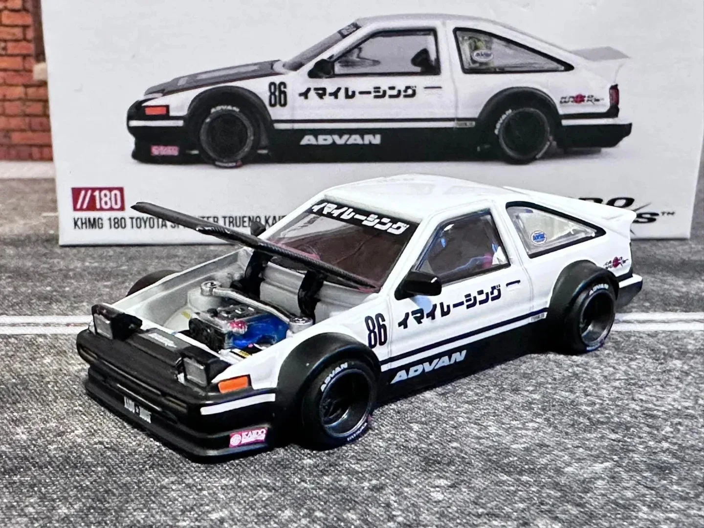 �y�Z�[�����z�J�C�h�n�E�X+MINIGT 1/64 AE86 �X�v�����^�[�g���m �J�C�h�X�g���[�g V1 �_�C�L���X�g���f���J�[