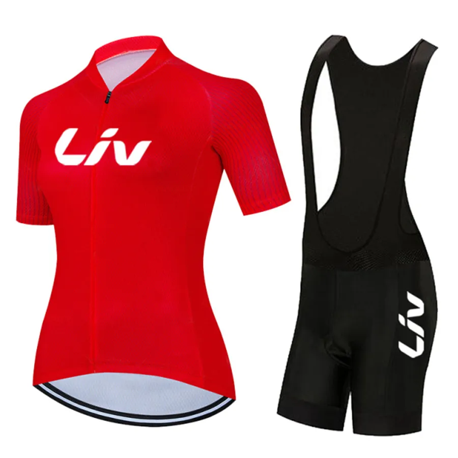 

Женский велосипедный комплект LIV Pro Team 2025, летняя женская одежда для горного велосипеда, велосипедная одежда, комплект из джерси для велоспорта Ropa Ciclismo