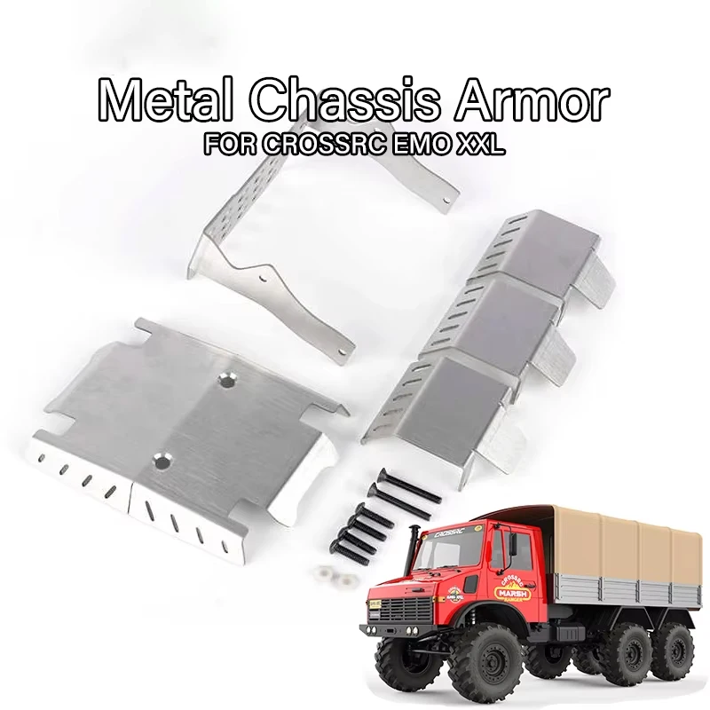 

Металлическое шасси PYFORE для CROSSRC EMO XXL 1/6, радиоуправляемая модель автомобиля, рок-гусеничный грузовик, аксессуары