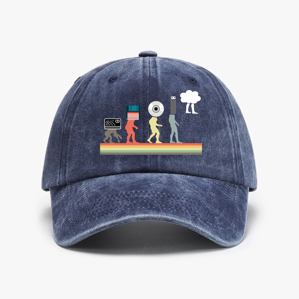 Programmer Computer Men Baseball Caps Adjustable unisex Distressed Washed Caps Hat Vintage Outdoor Workouts Snapback Hat