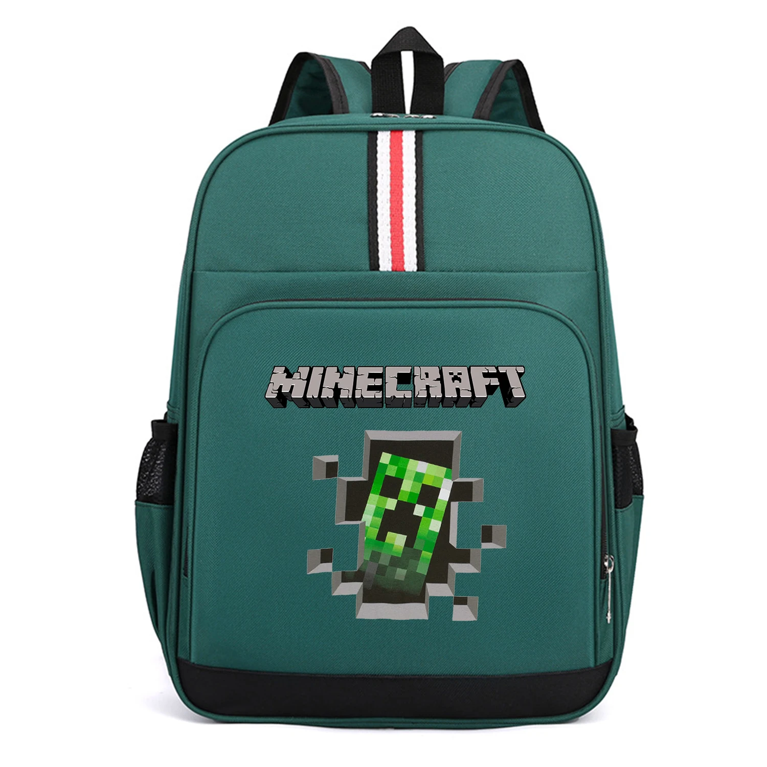 ピクセルゲームバックパック新しい漫画パターントランドセルMi - Party Games Minecraft のレビューと価格