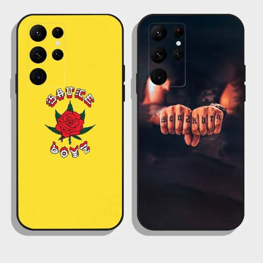 

E-Eladio C-Carrion Sauce Boyz Phone Case For Samsung Galaxy A73,A72,A71,A70,A52,A51 Others Soft Black Cover