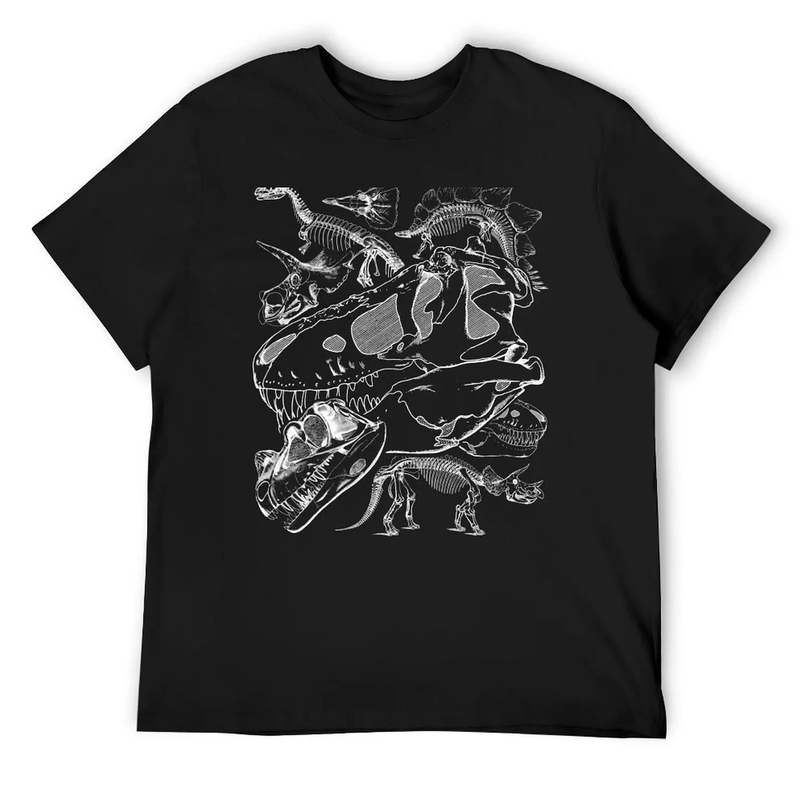 Dinosaur tshirt, ideal gift for those into paleontology and dinosaurs T-Shirt Blouse black t shirts for men