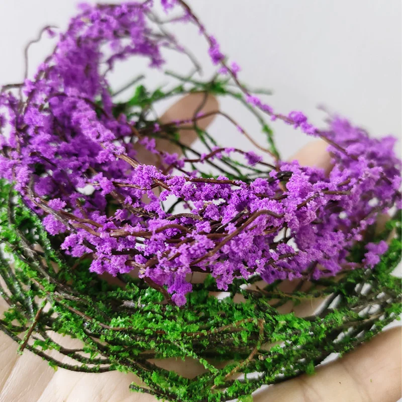 โมเดลต้นไม้แห้งจำลอง วัสดุสำหรับทำรั้ว ฉากบ้าน งานฝีมือ ตกแต่งโต๊ะทราย วัสดุสำหรับทำไม้เลื้อยปีน