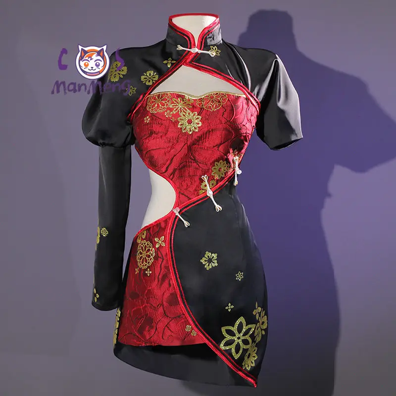 

EVA Asuka Langley Soryu Ayanami Rei Anime Cosplay Costume New women Chinese style cheongsam Halloween carnival sexy dress suit