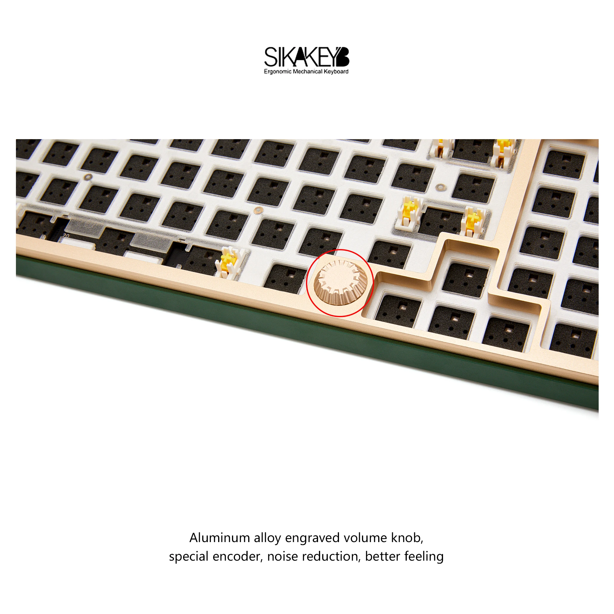 Sikakeyb Sk8 Castle Mechanical Keyboard %95 Bt Wireless 3-mode Connection Diy Kit Rgb Knob
