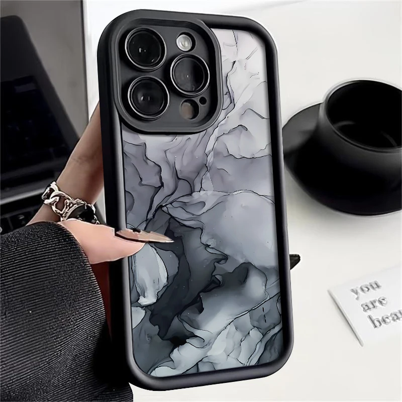 Marble Pattern Phone Case For Xiaomi Redmi Note 12 13 11 Pro Plus 5G Cases Redmi Note 12S 10 11S 10S 12C 13C 4G Matte Cover