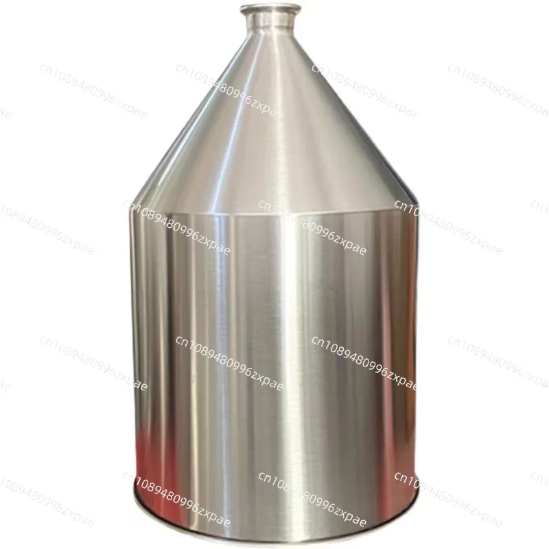 Sanitary Grade Stainless Steel Hopper Funnel Large Caliber Paste Fluid Filling Cylinder Filler Food Packaging Machine