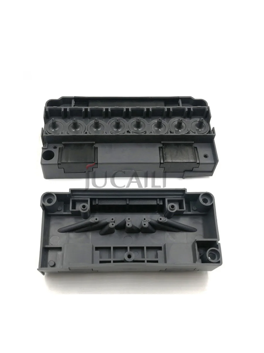 Jucaili 1 pcs Original DX5 Printhead Cover for Eco Solvent Printer DX5 Solvent Adapter F186000 DX5 Printhead Holder