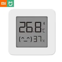 XIAOMI Mijia Smart Bluetooth Thermometer 2 Wireless Smart Electric Digital Hygrometer Thermometer Work With Mijia APP Smart Home