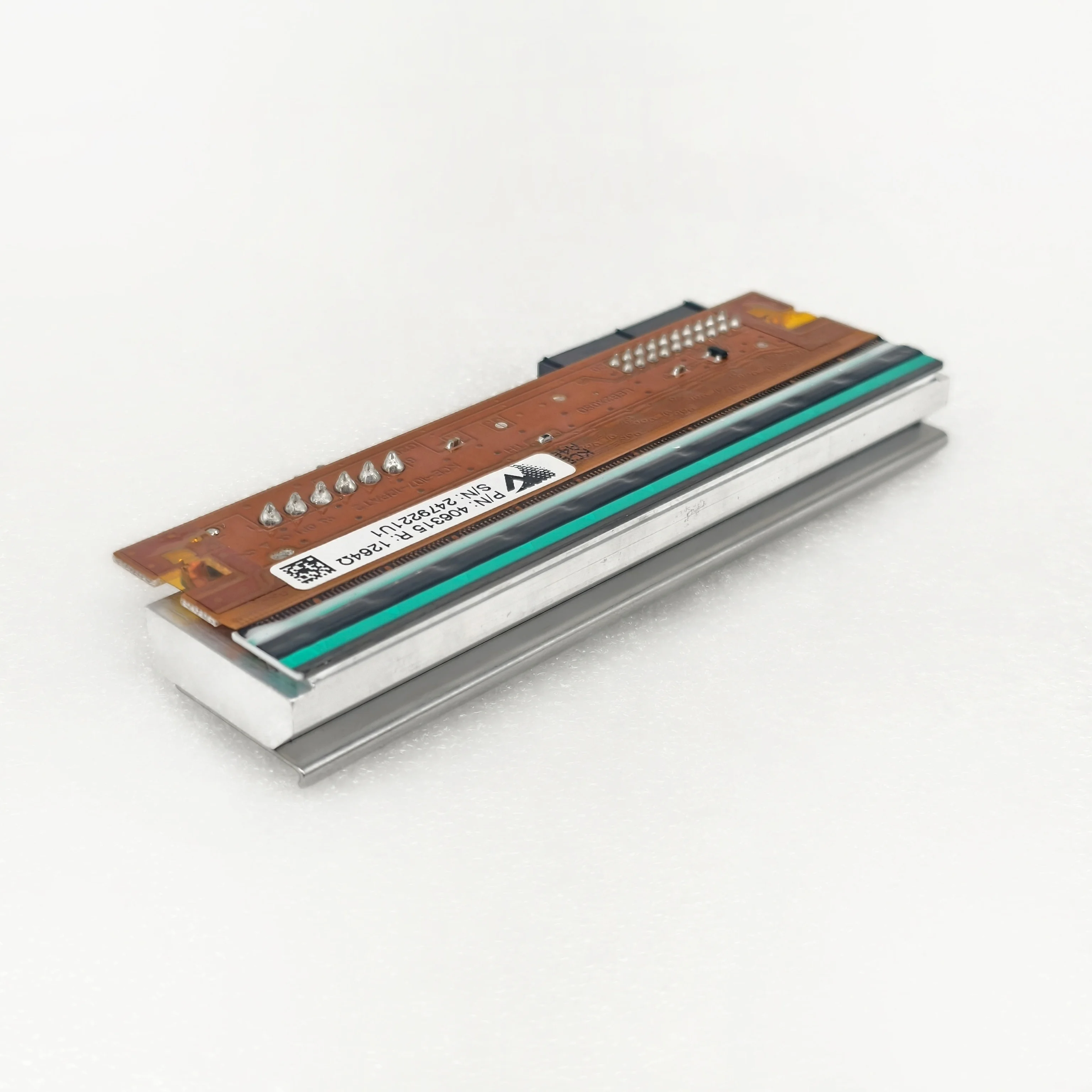 

Оригинальная термотрансферная печатающая головка 406315 VJ9550, 107 мм, дата истечения срока годности, данные логотипа, QR-бар, код GS1, головка TTO для печати этикеток