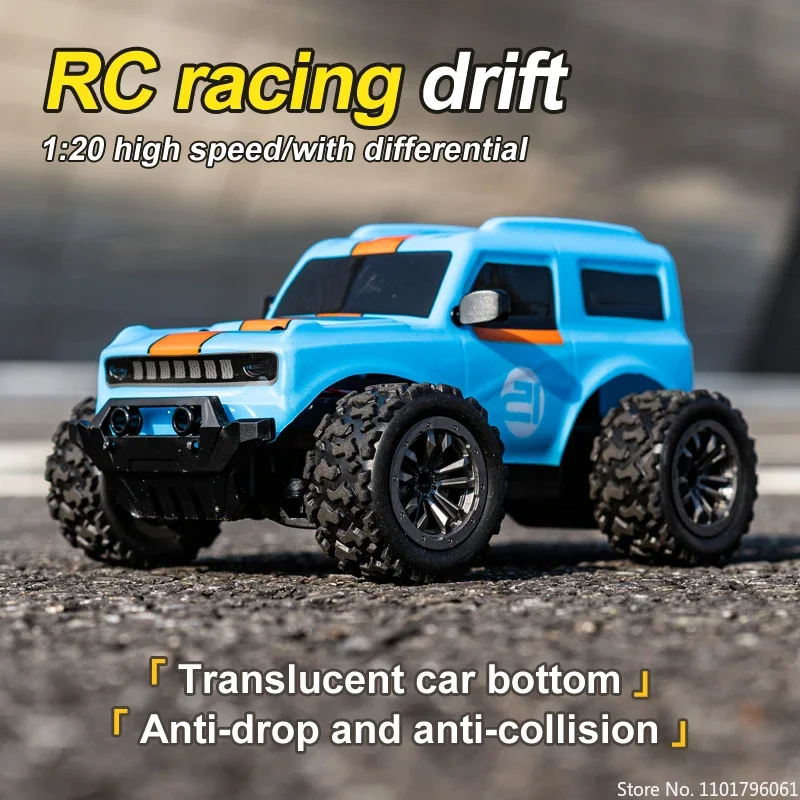 20Km/h RC Car 1:20 Mini Climbing Remote Control Car Toy Machine Model Drift Racing Toys for Children Boys Kids Birthday Gifts