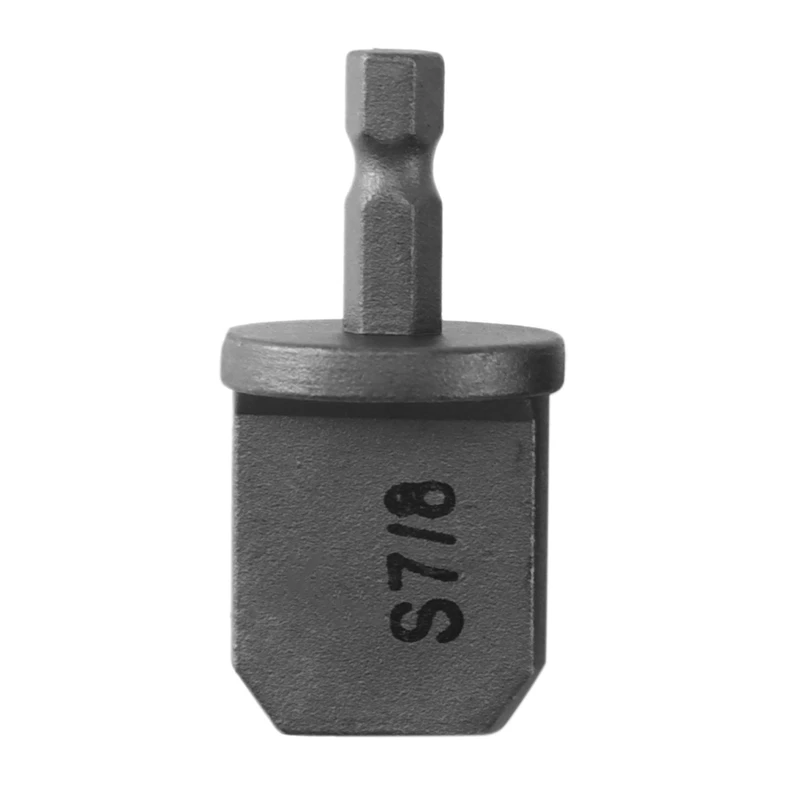 6 Pcs Swaging Tool Drill Bit Set Multifunction Copper Pipe Flaring Tool Portable Bearing Steel Drill Bit Expander